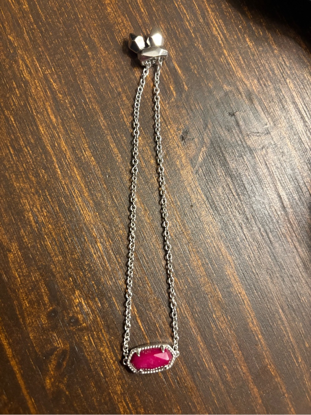Kendra Scott Silver Bracelet with Gemstone- Women's Jewelry - Picture 2 of 3